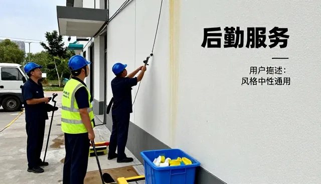 为什么越来越多后勤托管选择外墙清洗